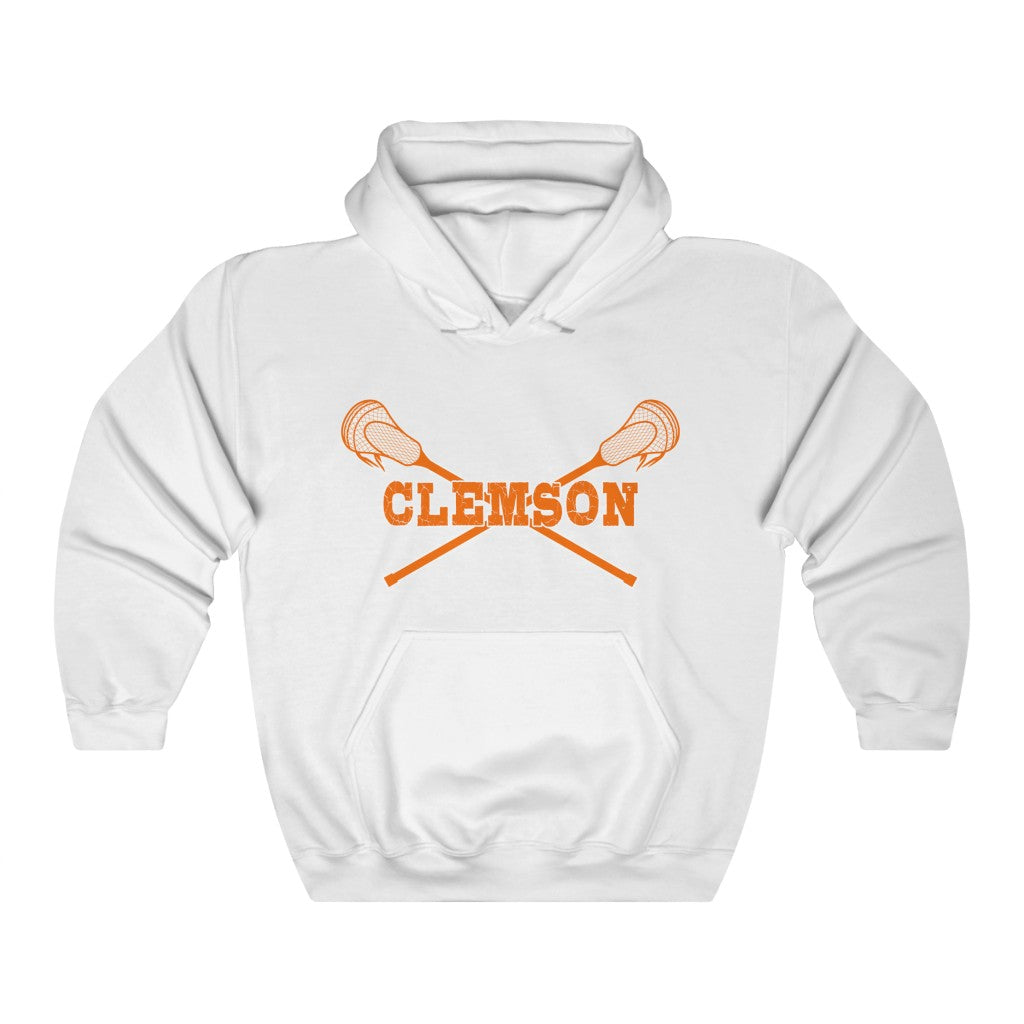 White clemson online sweatshirt