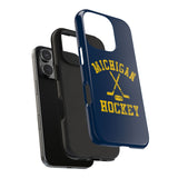 Vintage Michigan Hockey Tough Phone Cases