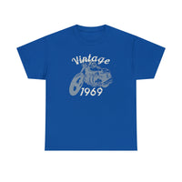 Vintage Motorcycle 1969 Birthday Shirt