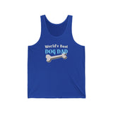 Worlds Best Dog Dad Tank Top  Tank Top