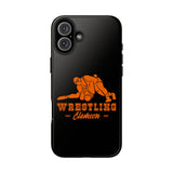 Wrestling Clemson Wrestling Graphic Tough Phone Cases