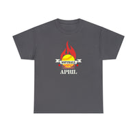 Softball Legends Are Born In April T-Shirt