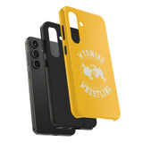 Wyoming Wrestling Vintage Logo Tough iPhone and Samsung Galaxy Cases  Phone Case