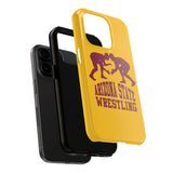 Arizona State Wrestling on Gold Tough Phone Cases