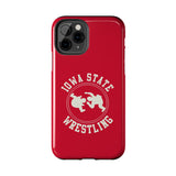 Iowa State Wrestling Vintage Logo Tough iPhone and Samsung Galaxy Cases  Phone Case