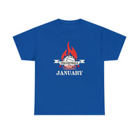 Volleyball Legends Are Born In January T-Shirt