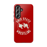 Ohio State Wrestling Vintage Logo Tough iPhone and Samsung Galaxy Cases  Phone Case