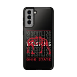Wrestling Ohio State Tough iPhone and Samsung Galaxy Cases  Phone Case