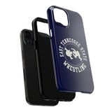 East Tennessee State Wrestling Vintage Logo Tough Phone Cases