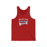 Worlds Best Dog Dad Tank Top  Tank Top