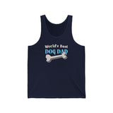 Worlds Best Dog Dad Tank Top  Tank Top