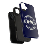 East Tennessee State Wrestling Vintage Logo Tough Phone Cases