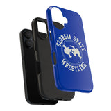 Georgia State Wrestling Vintage Logo Tough iPhone and Samsung Galaxy Cases  Phone Case