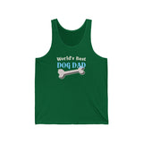 Worlds Best Dog Dad Tank Top  Tank Top