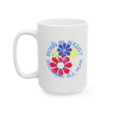 Born In August Blooming All Year Ceramic Mug