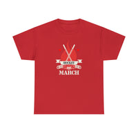 Hockey Legends Are Born In March T-Shirt
