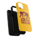 Arizona State Wrestling on Gold Tough Phone Cases