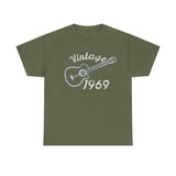 Vintage Guitar 1969 50th Birthday Shirt  T-Shirt