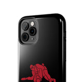 Wrestling Miami with Red Wrestling Graphic Tough iPhone and Samsung Galaxy Cases  Phone Case