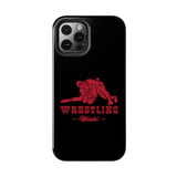 Wrestling Miami with Red Wrestling Graphic Tough iPhone and Samsung Galaxy Cases  Phone Case