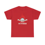 Volleyball Legends Are Born In October T-Shirt