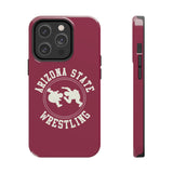 Arizona State Wrestling Vintage Logo Tough iPhone and Samsung Galaxy Cases  Phone Case