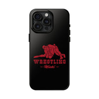 Wrestling Miami with Red Wrestling Graphic Tough Phone Cases