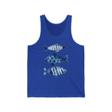 3 Indigo Fish Tank Top  Tank Top