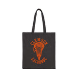 Clemson Lacrosse Vintage Lacrosse Stick Canvas Tote Bag  Bags