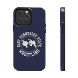 East Tennessee State Wrestling Vintage Logo Tough Phone Cases