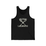 Delaware Lacrosse Tank Top Sleeveless Top Singlet  Tank Top
