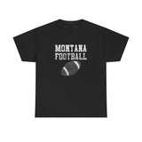 Vintage Montana Football  T-Shirt