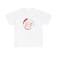 Koi Yin Yang in Blood Orange Pisces Logo