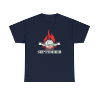 Volleyball Legends Are Born In September T-Shirt