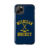Vintage Michigan Hockey Tough iPhone and Samsung Galaxy Cases  Phone Case