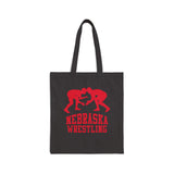 Nebraska Wrestling Canvas Tote Bag  Bags