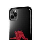 Wrestling Miami with Red Wrestling Graphic Tough iPhone and Samsung Galaxy Cases  Phone Case
