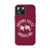 Arizona State Wrestling Vintage Logo Tough iPhone and Samsung Galaxy Cases  Phone Case