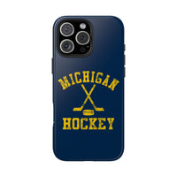 Vintage Michigan Hockey Tough Phone Cases