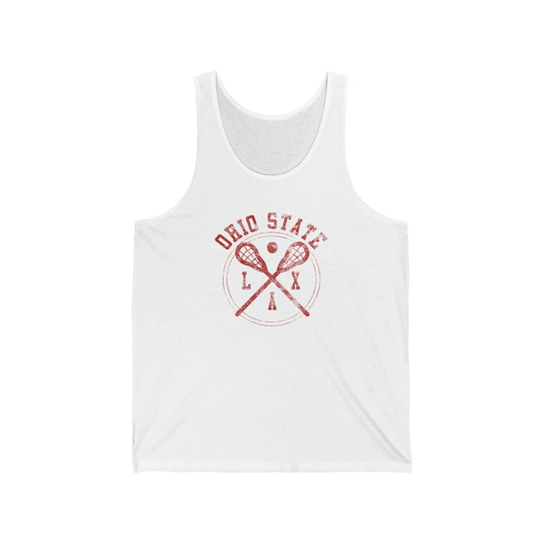 Ohio State Lacrosse Vintage Logo Tank Top  Tank Top