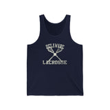 Delaware Lacrosse Tank Top Sleeveless Top Singlet  Tank Top