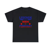 USA Patriotic Legends Are Born In February T-Shirt