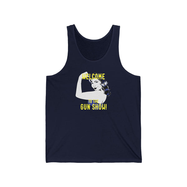 Welcome To The Gun Show Rosie Tank Top  Tank Top