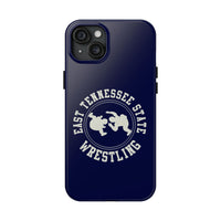 East Tennessee State Wrestling Vintage Logo Tough Phone Cases