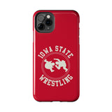 Iowa State Wrestling Vintage Logo Tough iPhone and Samsung Galaxy Cases  Phone Case