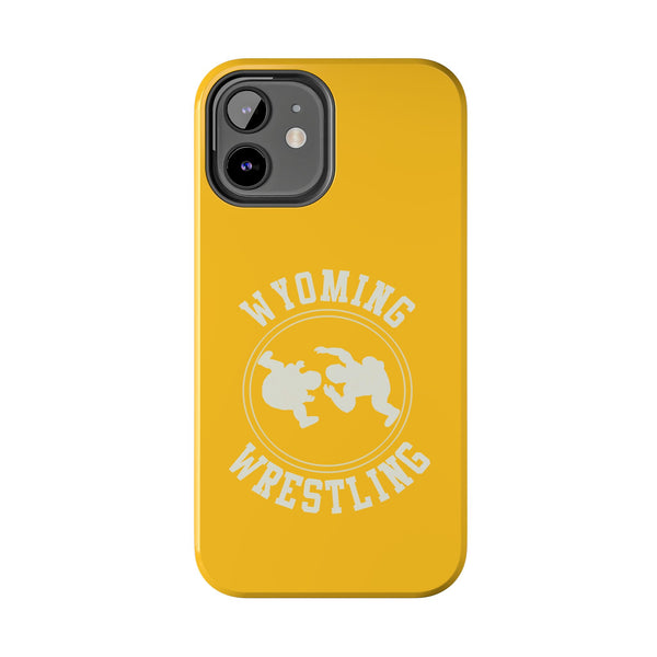 Wyoming Wrestling Vintage Logo Tough Phone Cases