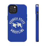 Georgia State Wrestling Vintage Logo Tough iPhone and Samsung Galaxy Cases  Phone Case