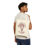 Arizona State Lacrosse Vintage Lacrosse Stick Canvas Tote Bag