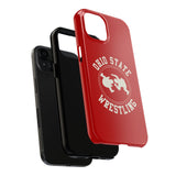 Ohio State Wrestling Vintage Logo Tough Phone Cases