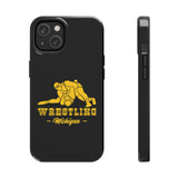 Wrestling Michigan Wrestling Graphic Tough Phone Cases